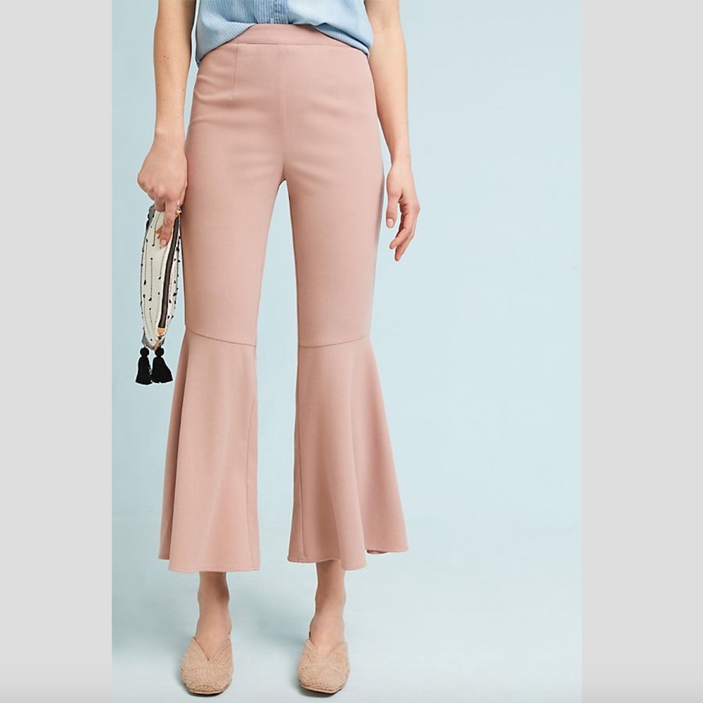 Anthropologie Leni Flared Pants - Picture 2 of 4